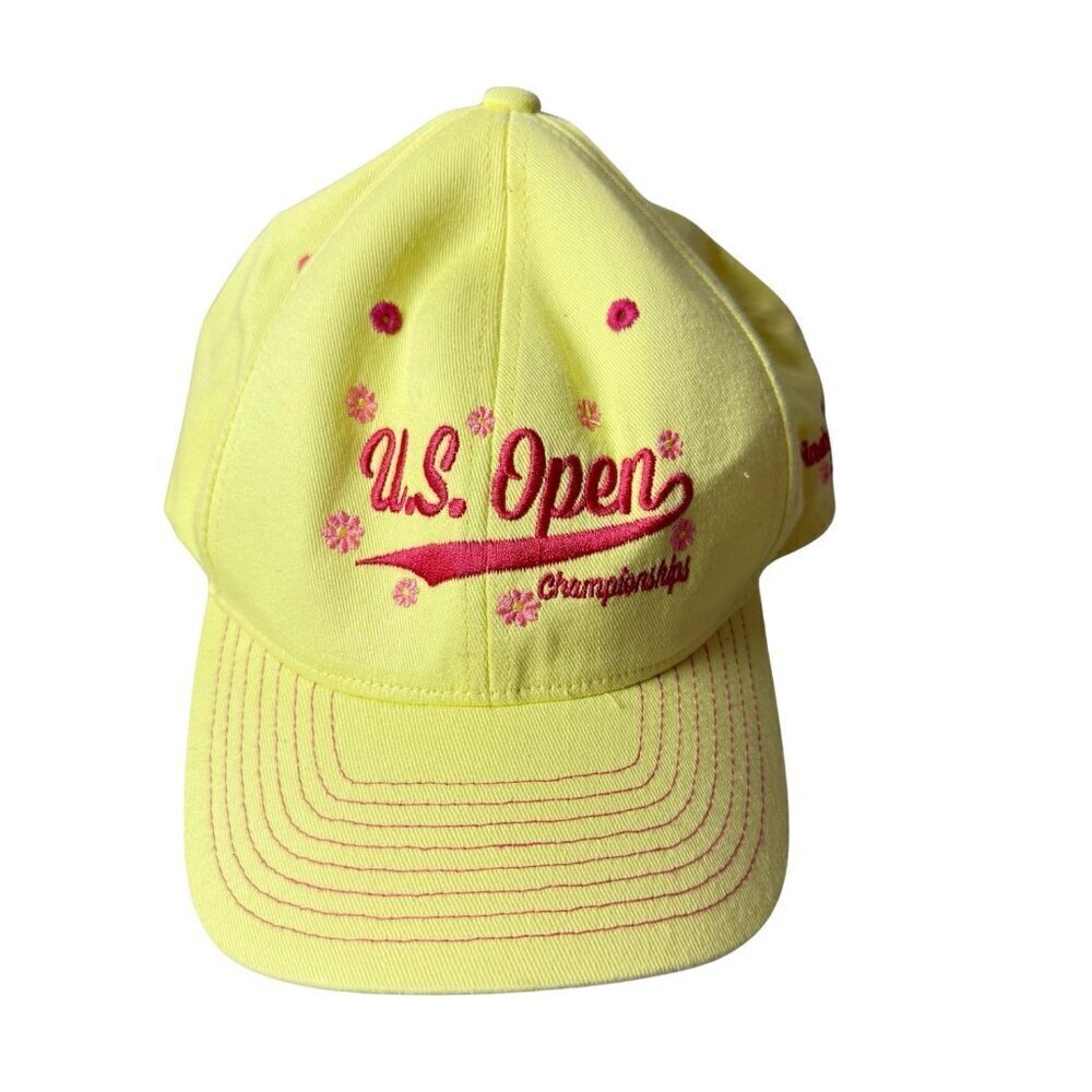 2014 US Open Championships Golf Hat Pinehurst No. 2 Black Adjustable Backstrap